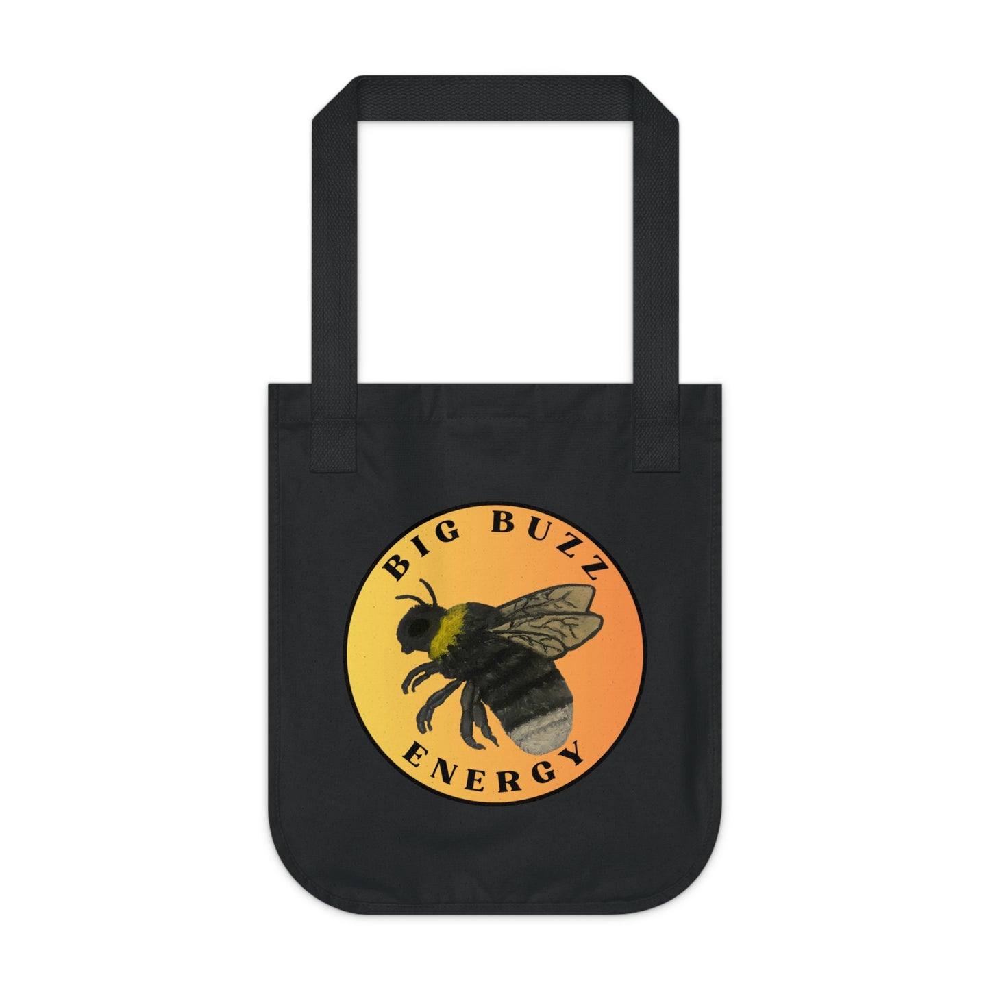 Western Bumble Bee Organic Canvas Tote Bag