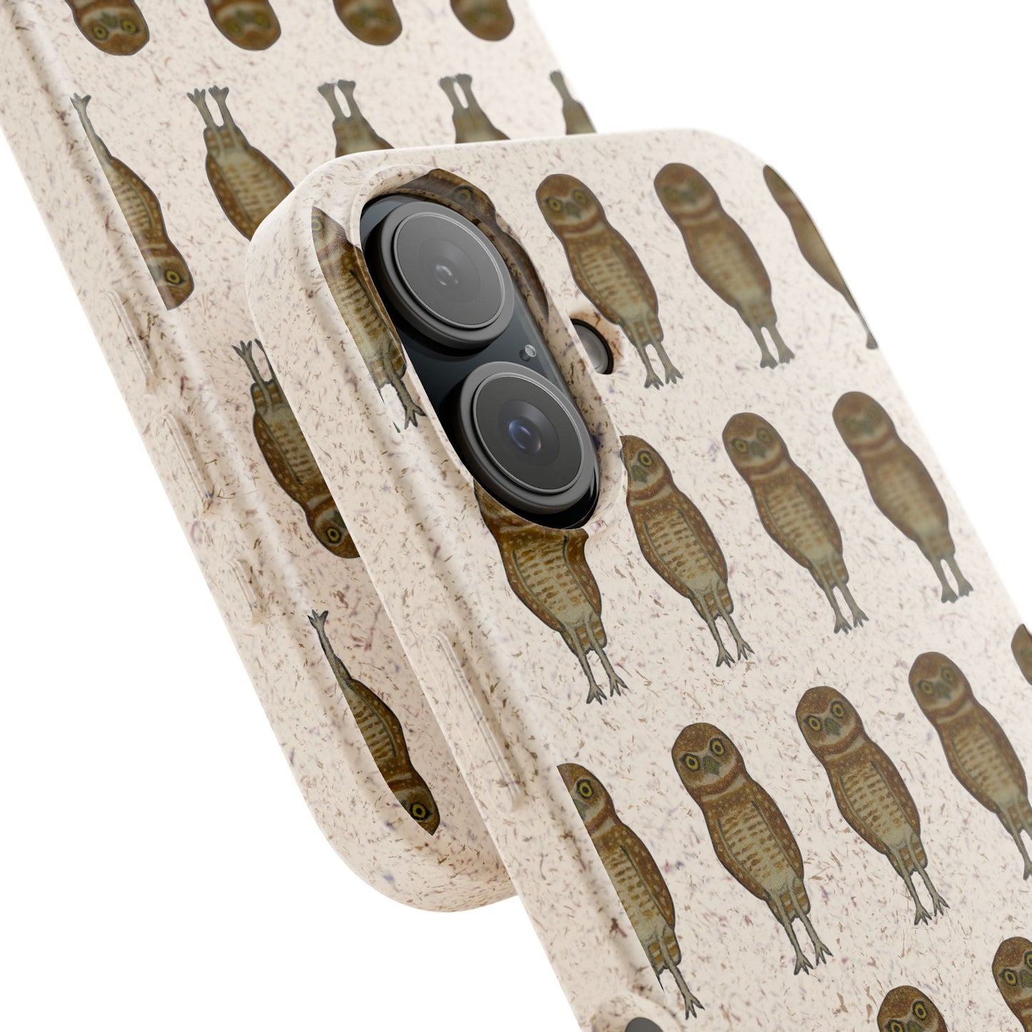 Burrowing Owl Biodegradable Phone Case (iPhone 11-16 and Samsung Galaxy)