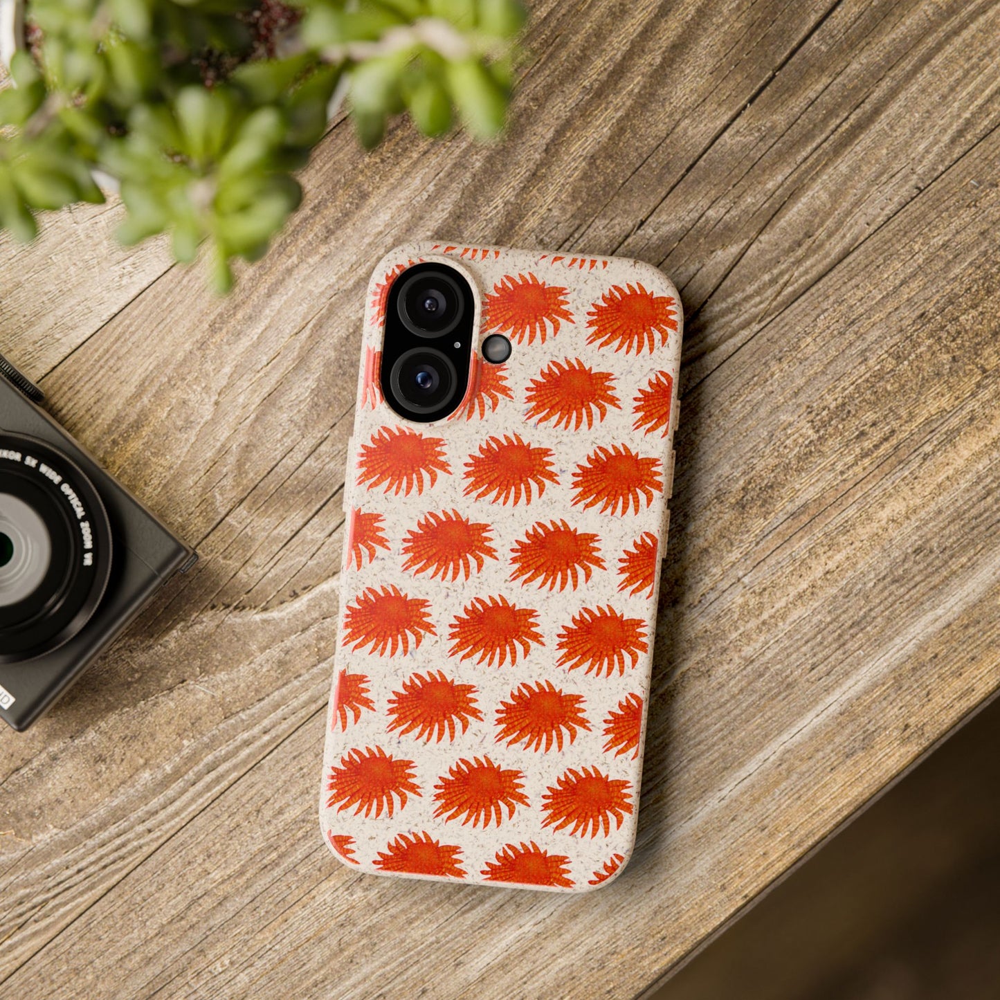 Sunflower Sea Star Biodegradable Phone Case (iPhone 11-16 and Samsung Galaxy)