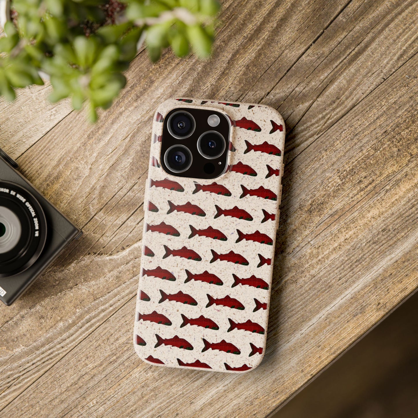 Chinook Salmon Biodegradable Phone Case (iPhone 11-16 and Samsung Galaxy)