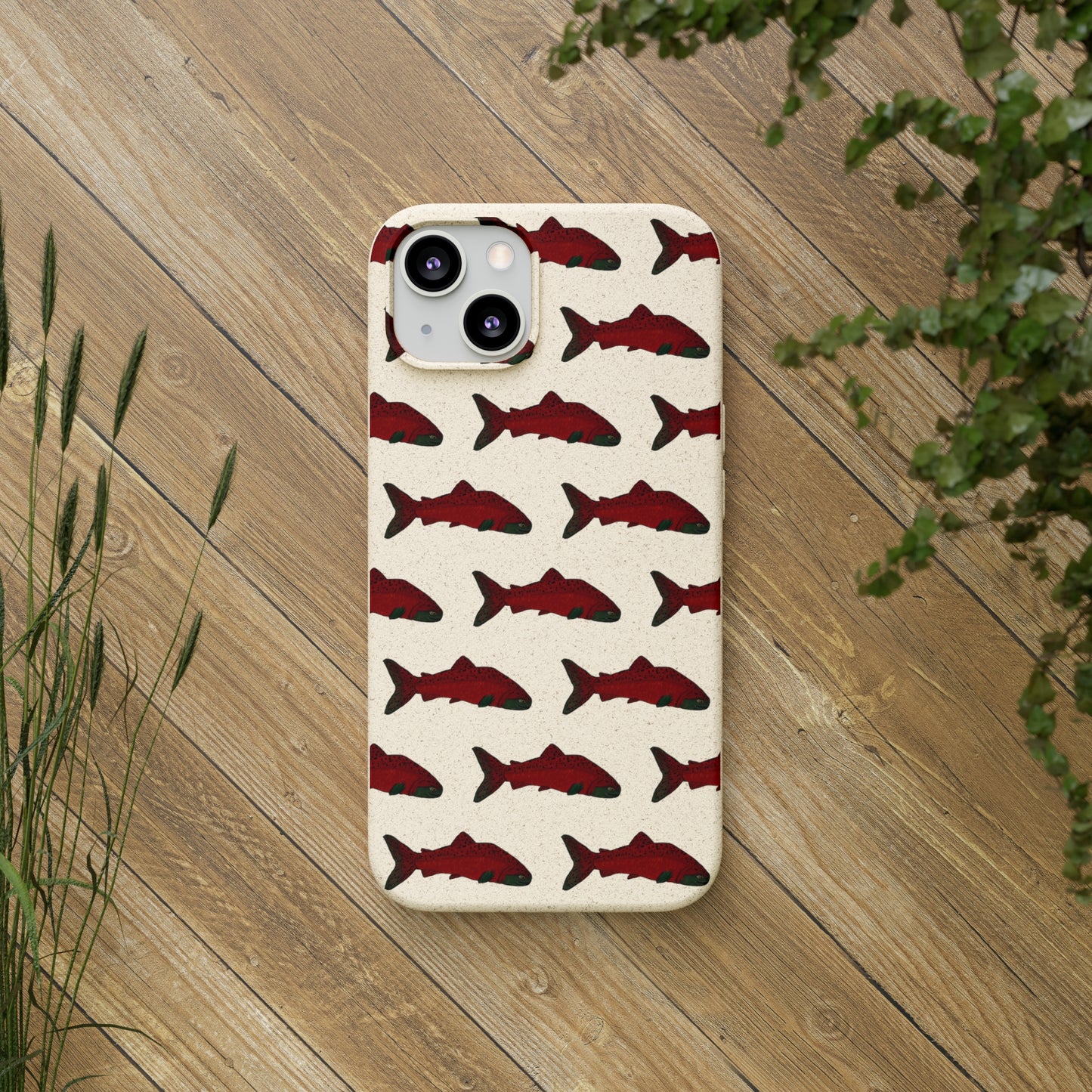 Chinook Salmon Biodegradable Phone Case - iPhone 13