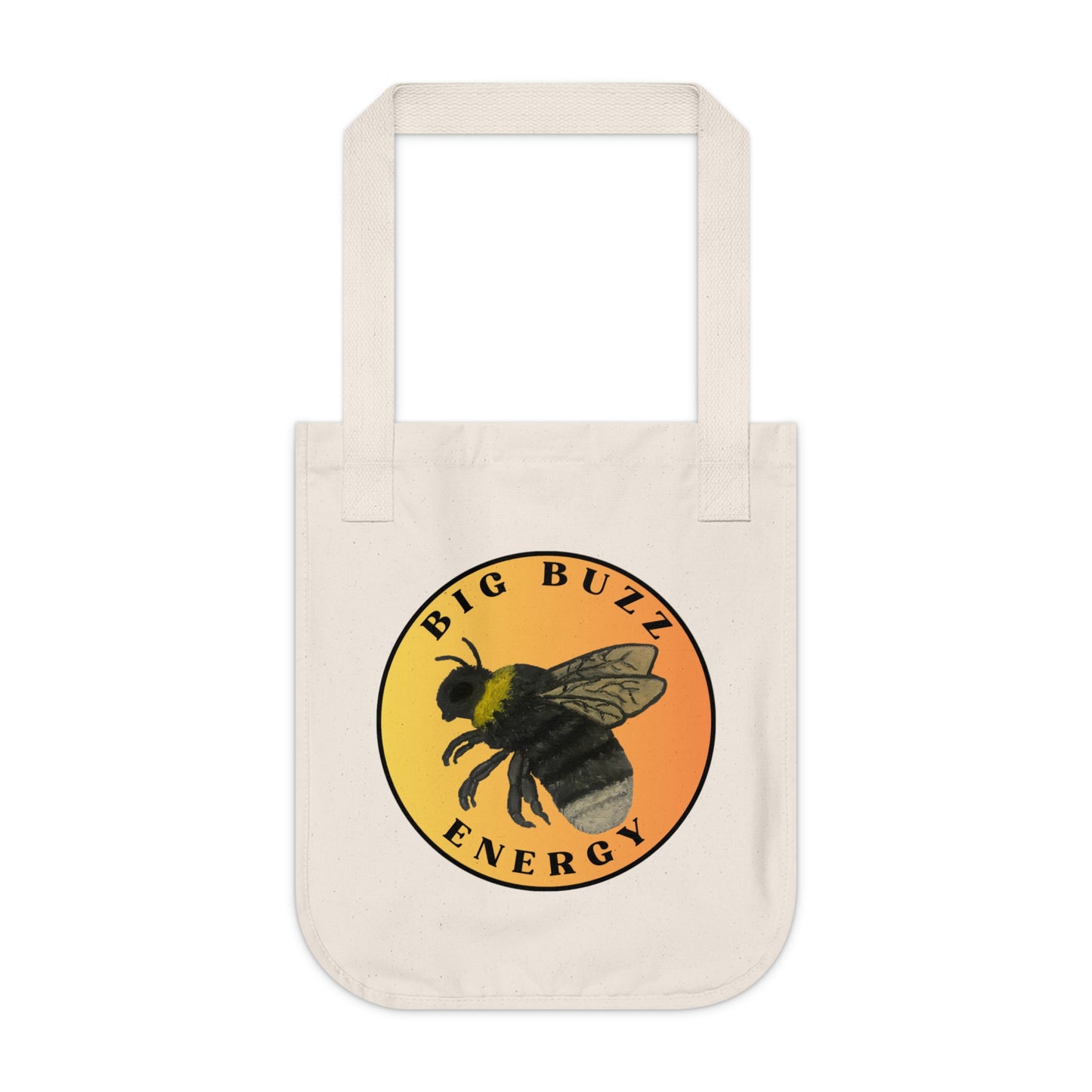 Western Bumble Bee Organic Canvas Tote Bag