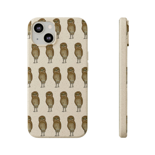 Burrowing Owl Biodegradable Phone Case - iPhone 13