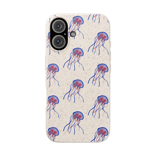 Jellyfish Biodegradable Phone Case (iPhone 11-16 and Samsung Galaxy)