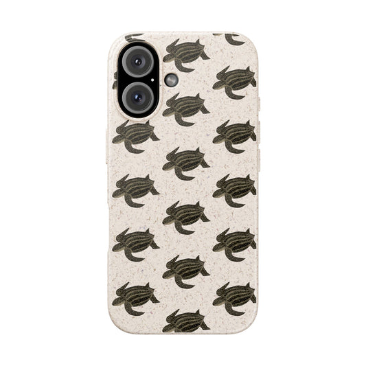 Leatherback Sea Turtle Biodegradable Phone Case (iPhone 11-17)