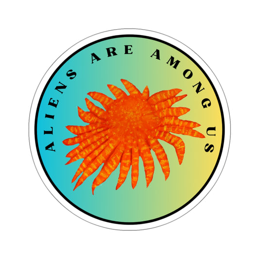 Sunflower Sea Star Sticker - Aliens Are Among Us