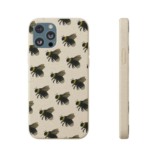 Western Bumble Bee Biodegradable Phone Case - iPhone 12 Pro Max