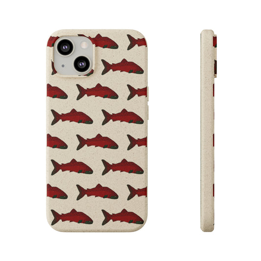 Chinook Salmon Biodegradable Phone Case - iPhone 13