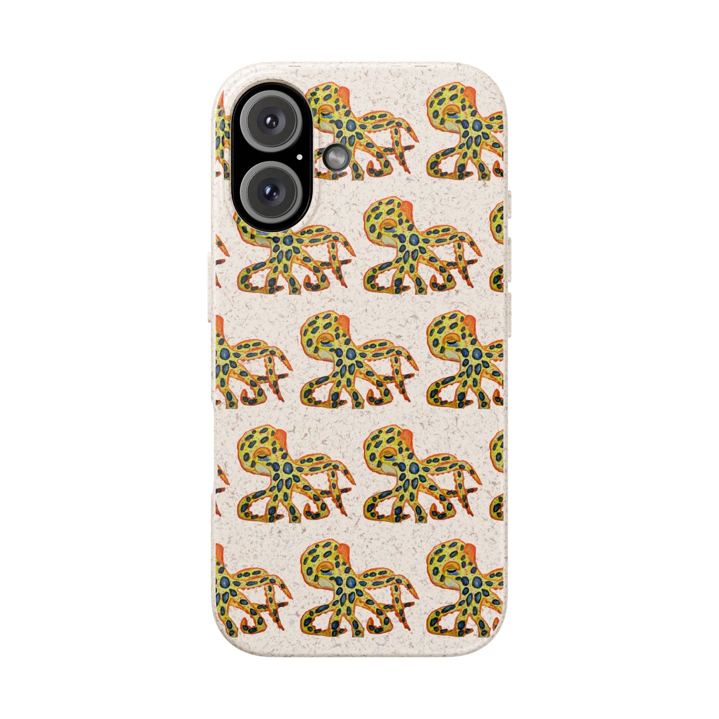 Blue-ringed Octopus Biodegradable Phone Case (iPhone 11-17)