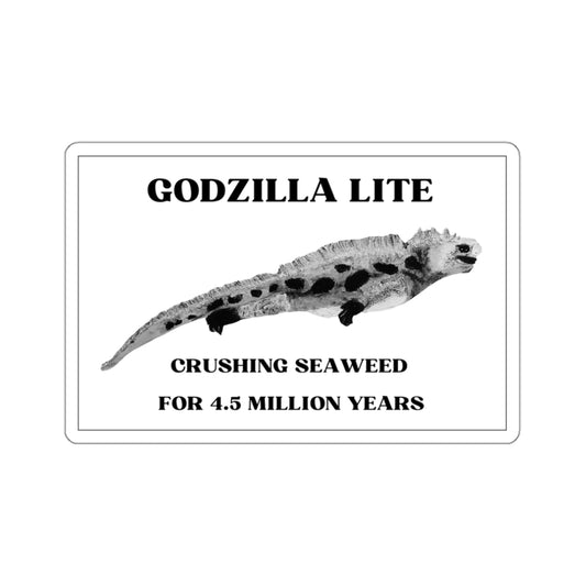 Marine Iguana Sticker - Godzilla Lite