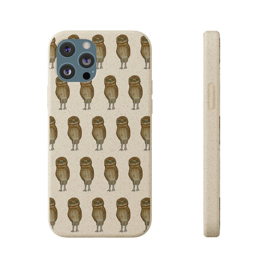 Burrowing Owl Biodegradable Phone Case - iPhone 12 Pro Max