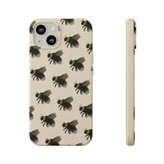 Western Bumble Bee Biodegradable Phone Case - iPhone 13