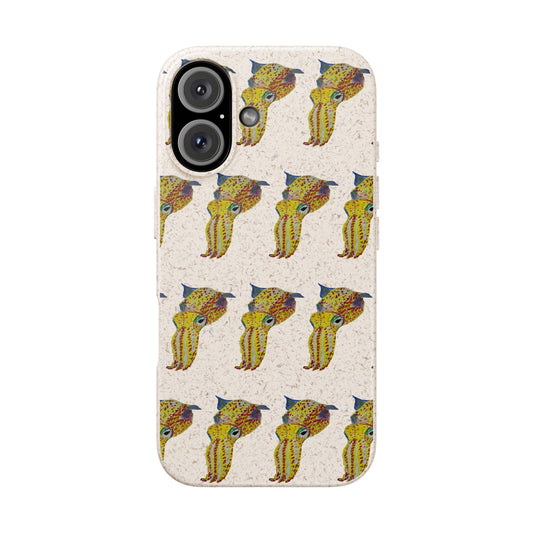 Biodegradable Phone Case — Bobtail Squid (iPhone 11-17)